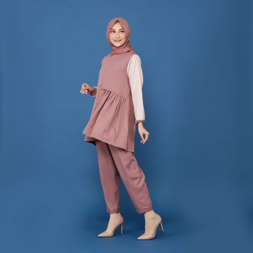 ZAHRA - Setelan Muslim Wanita ALINA SET