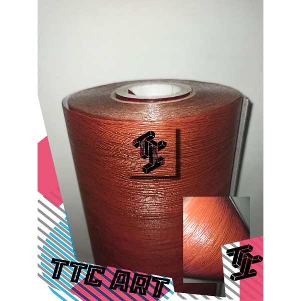 STIKER MOTIF SERAT KAYU/STIKER SERAT KAYU/HIGH QUALITY
