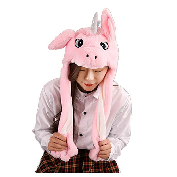 VOM Bunny Ear Hat LED Topi Kelinci LUCU RABBIT HAT Dance 0520