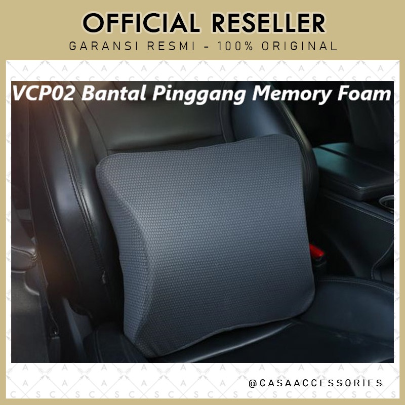 Vivan VCP02 Bantal Mobil Sandaran Pinggang Memory Foam Lumbar Pillow