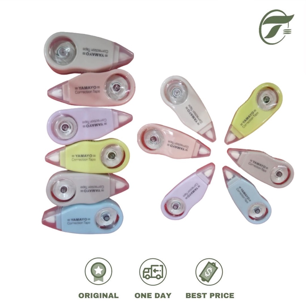 

CORRECTION TAPE MINI 48B SET-6 PASTEL YAMAYO