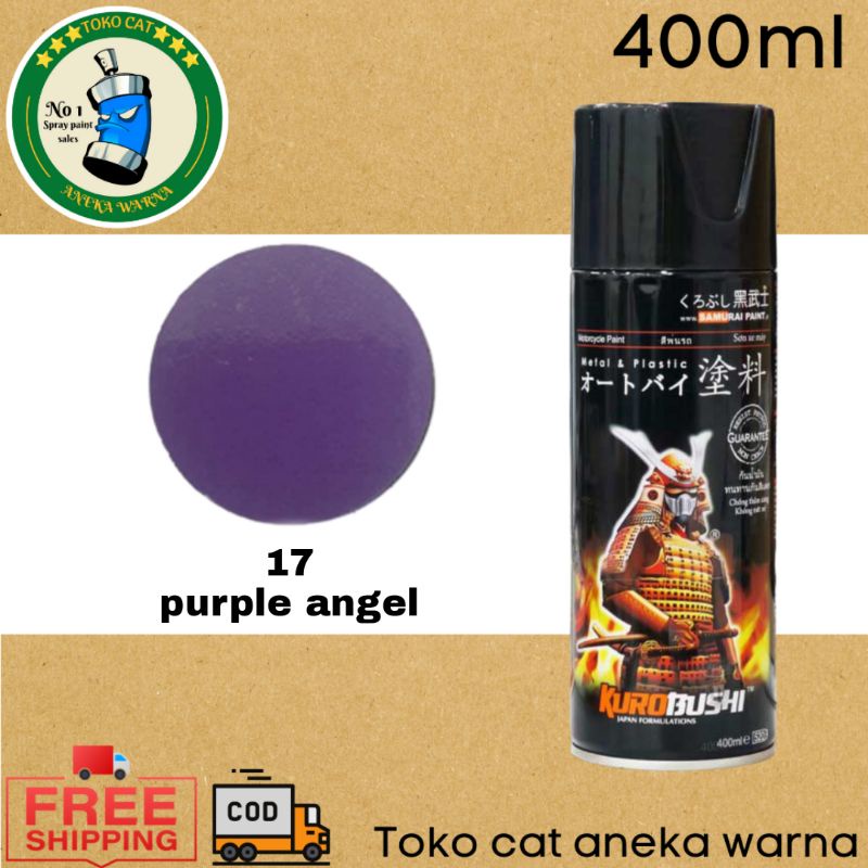 SAMURAI PAINT 17 purple angel 400ml cat semprot spray paint pilox pilok