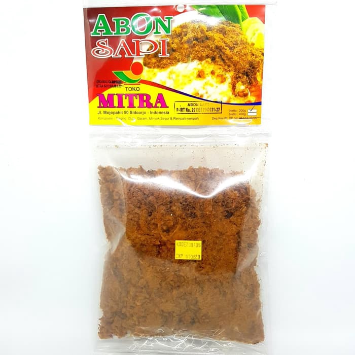 

MITRA ABON SAPI 200gr | BEEF FLOSS MANIS ASLI MURAH HEMAT BERKUALITAS