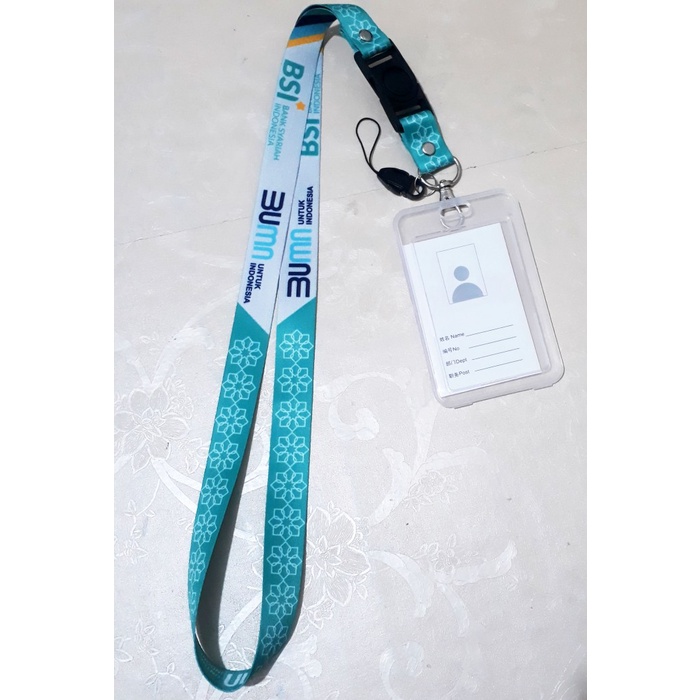 

Jual Bank Bsi Lanyard Printing Id Card (Bank Syariah Indonesia) Bergaransi