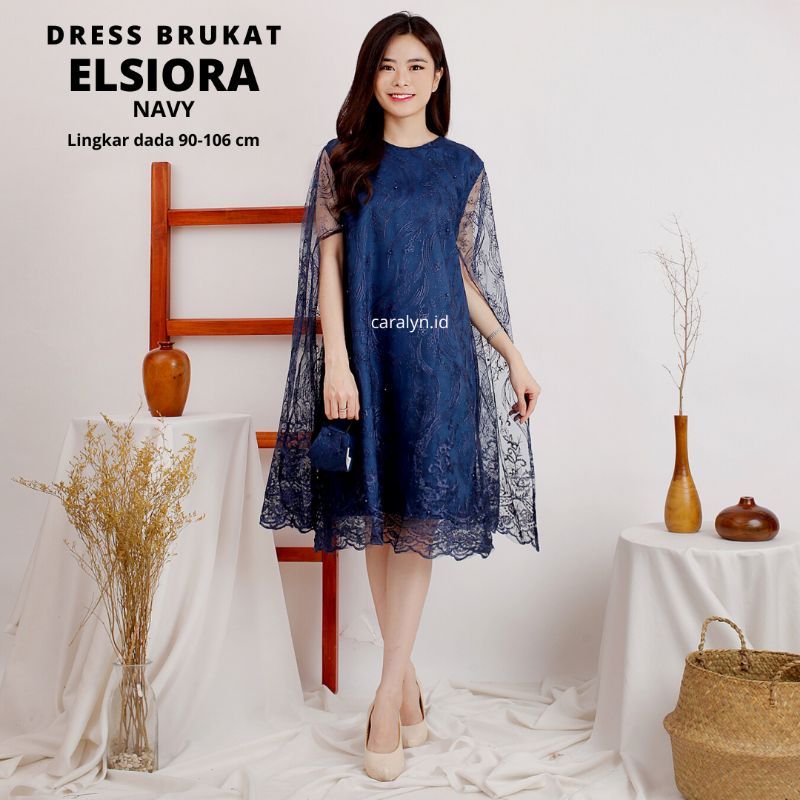 DRESS BRUKAT WANITA ELSIORA