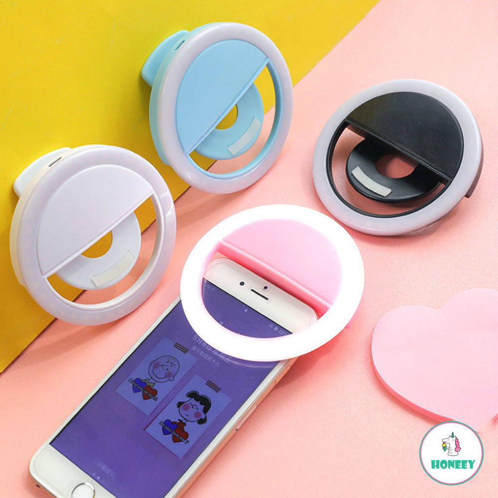 Selfie Flash Lamp Lens Portable Light Ring 36 Led Camera Clip-on Cell Phone Enhancing Up Selfie Lamp Anchor Beauty Lens Live for IPhone Mobile Phone