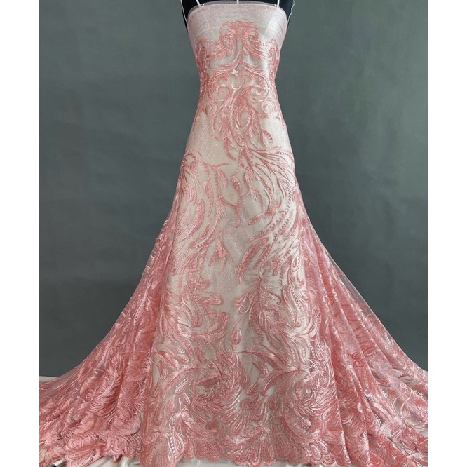 Tulle Feather Glitter