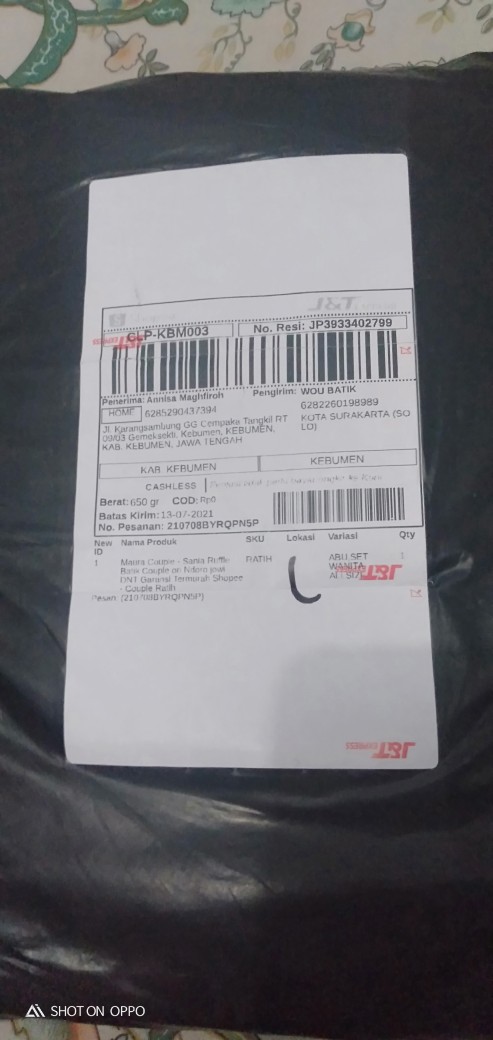 Maura Couple - Sania Ruffle Batik Couple Ori Ndoro Jowi Dnt Garansi Termurah Shopee - Couple Ratih