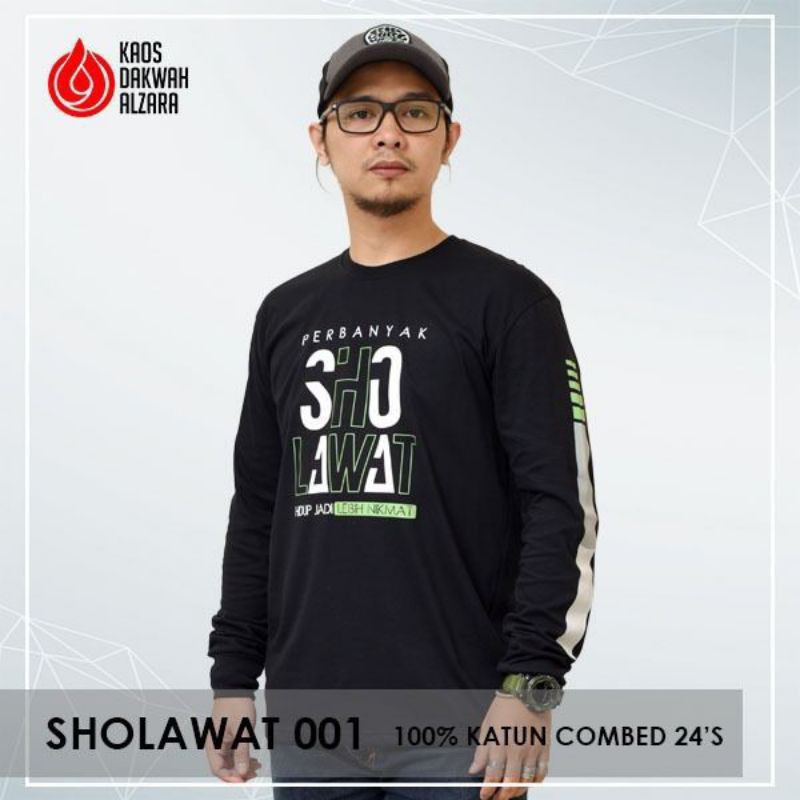KAOS DAKWAH ALZARA | SHOLAWAT 001