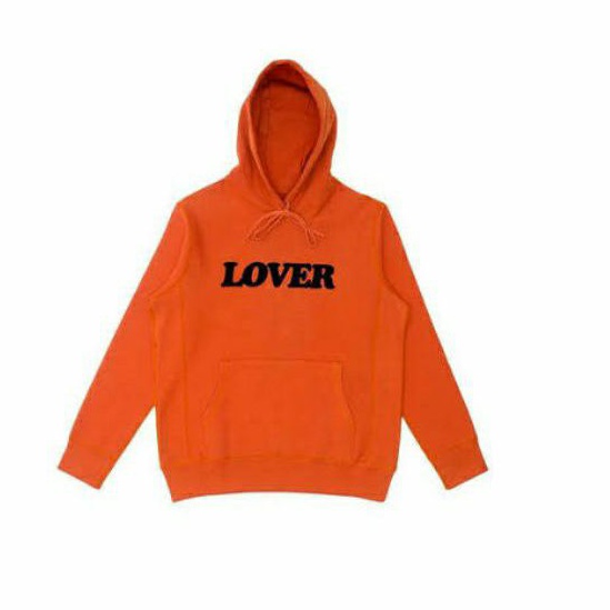 S - XXXXXL(6XL) Hoodie LOVER Chanyeol Suga Suzy BIGSIZE JUMBO Jaket Sweater Love KPop Idol EXO Fashion Korean Style Peach Orange Hitam Pilih Warna