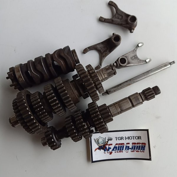 gearbok girbok gir gearbox gigi rasio gear rasio transmisi set cam drum capit udang ori original yam