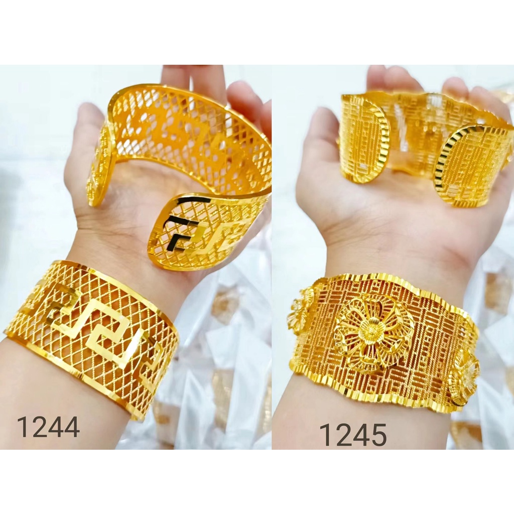 Gelang Xuping Terbaru Lapis Emas 24K Perhiasan Fashion 1244-1248