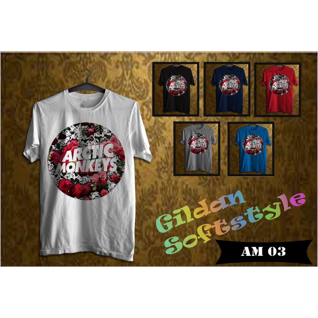 kaos arctic monkeys original gildan am03