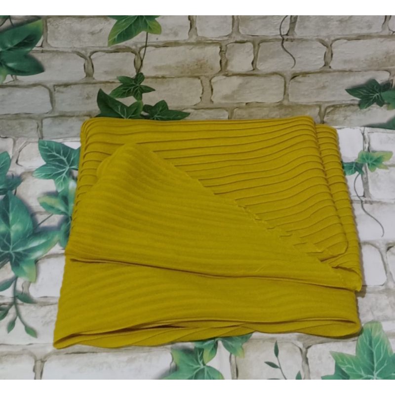 HIJAB SEGIEMPAT PLISKET BELLA SQUERE POLOS /HIJAB PLISKET/COD-2