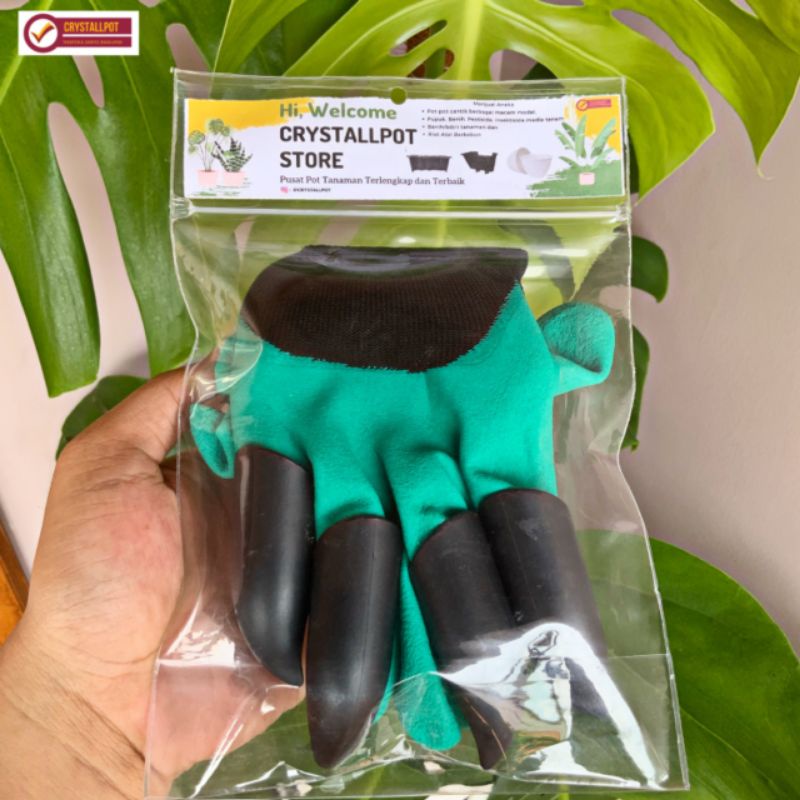 Sarung tangan berkebun bisa untuk menggali tanah merk (LATEX)