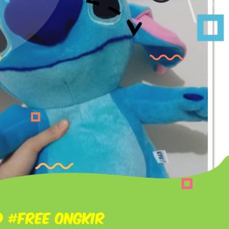 ☪ Boneka Stitch Ori Disney Mini Kecil Lilo Stich Jumbo 1 Meter Lilo Sticth Stith Pink Besar Original
