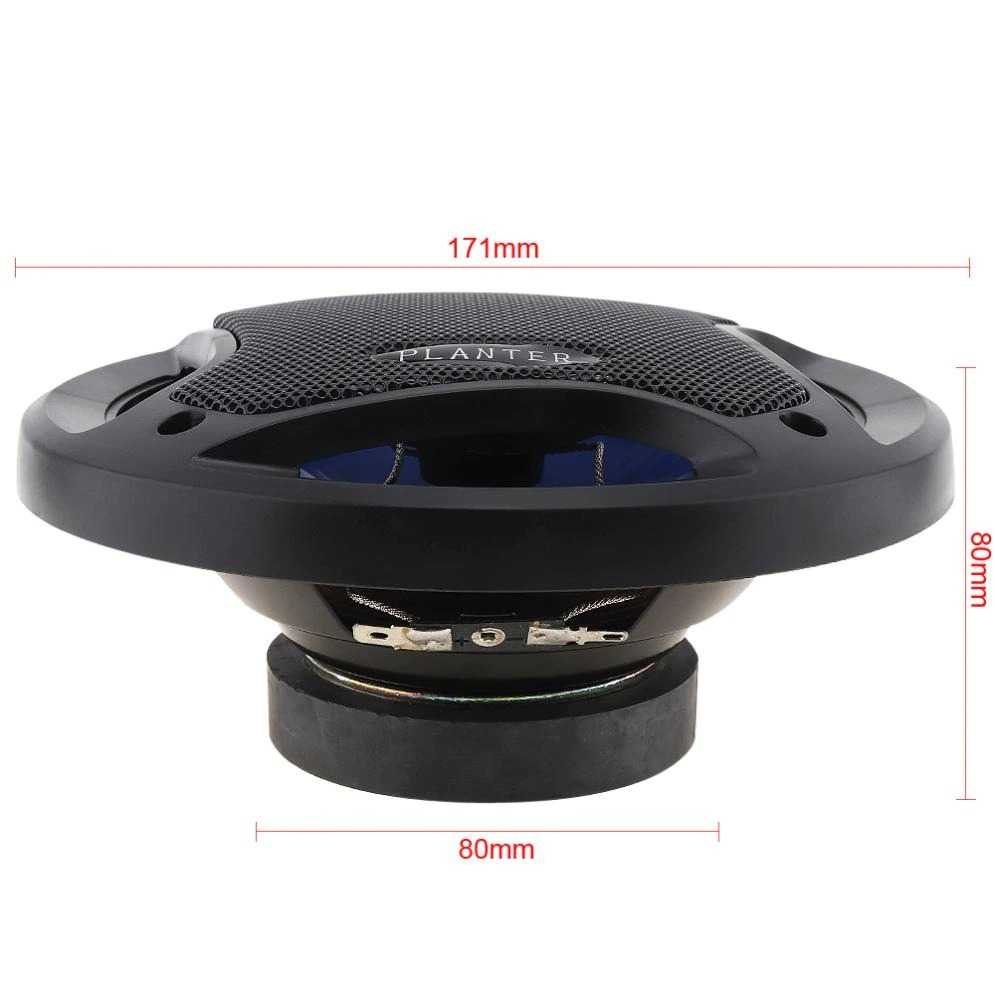 Planter Speaker Mobil Coaxial HiFi 2 Way 6.5 Inch 500W 2 PCS - PL-1648