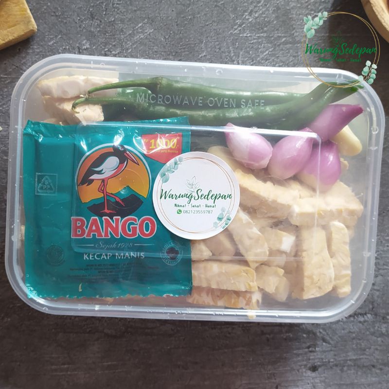 

PAKET SIAP MASAK Oseng Tempe Cabe Ijo