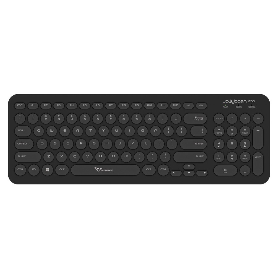 Keyboard Alcatroz JellyBean U200 USB Wired - Alcatroz Jellybean U 200