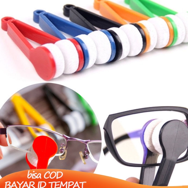 COD✨ Sikat Kacamata Kain Cermin Portabel Multifungsi Lap Pembersih Tanpa Meninggalkan Jejak Fashion Murah Import Korea