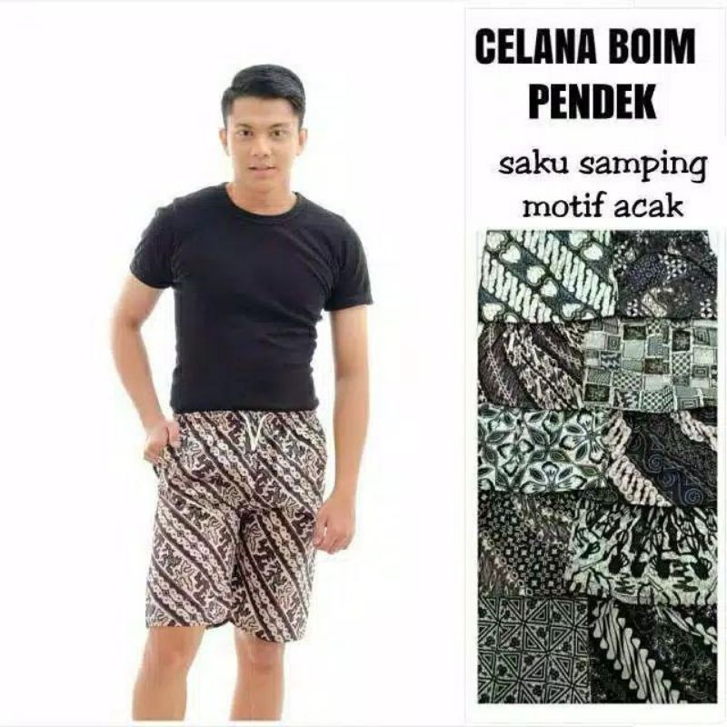 Celana Batik Panjang Ukuran Standar/Celana Boim/Celana Murah/Celana Betawi/Celana Batik Pekalongan/COD