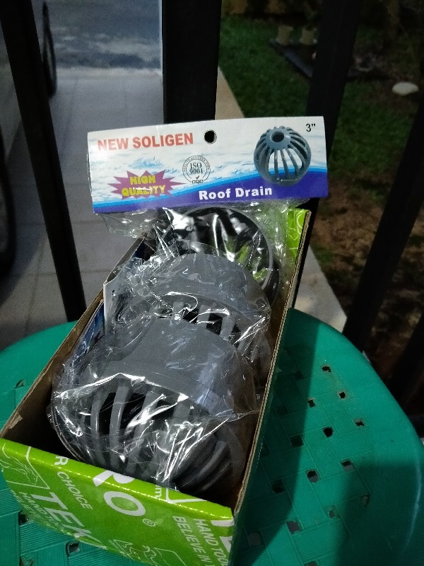 Roof Drain Pvc 3inch /saringan Talang Air Pembuangan Pvc 3inch