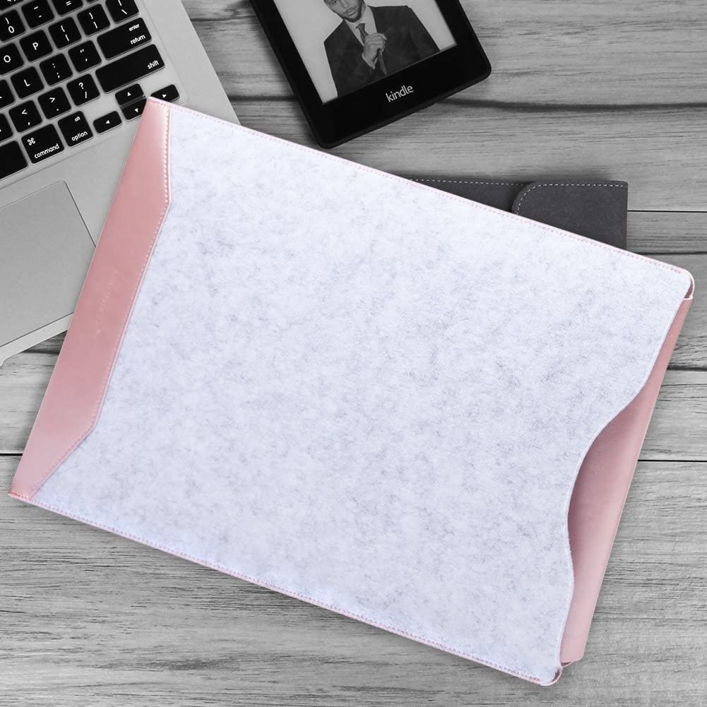 Tas Laptop/Softcase Macbook Air 13inch Microfiber Leather Pink