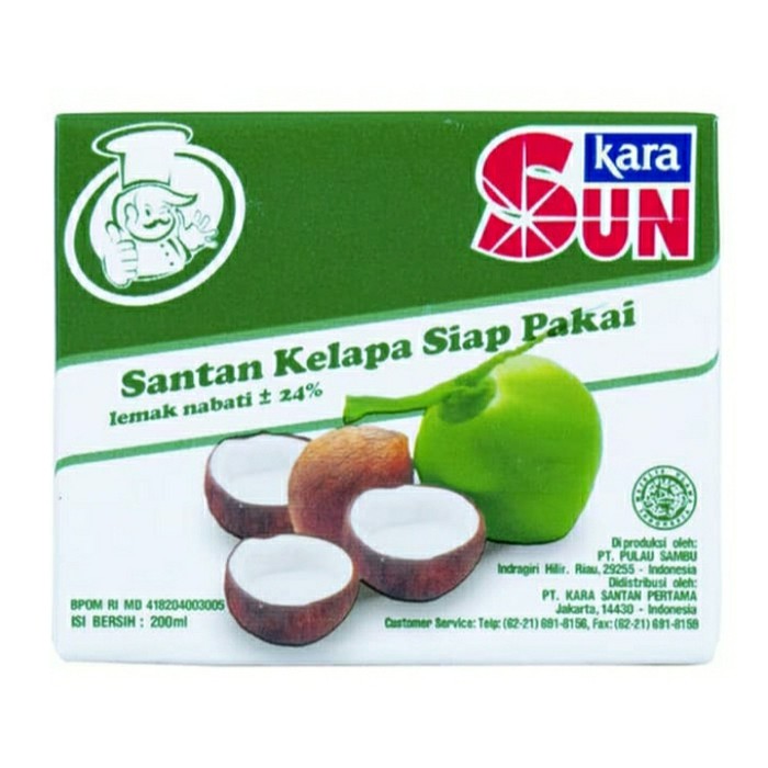 

SANTAN SUN KARA KOTAK 200ML