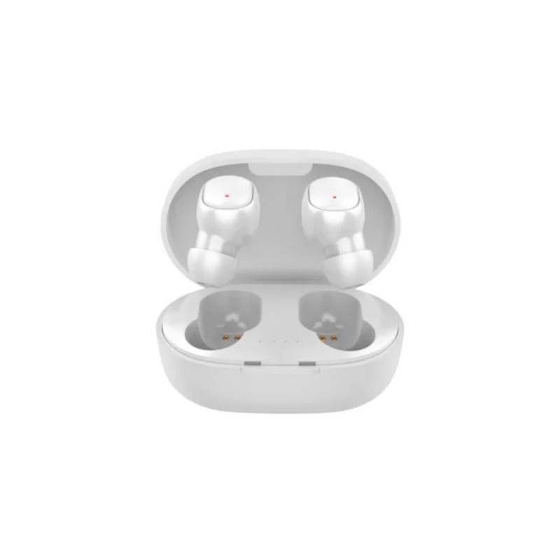 Headset Bluetooth TWS W6 LED Airdots Macaron Earbuds True Wireles