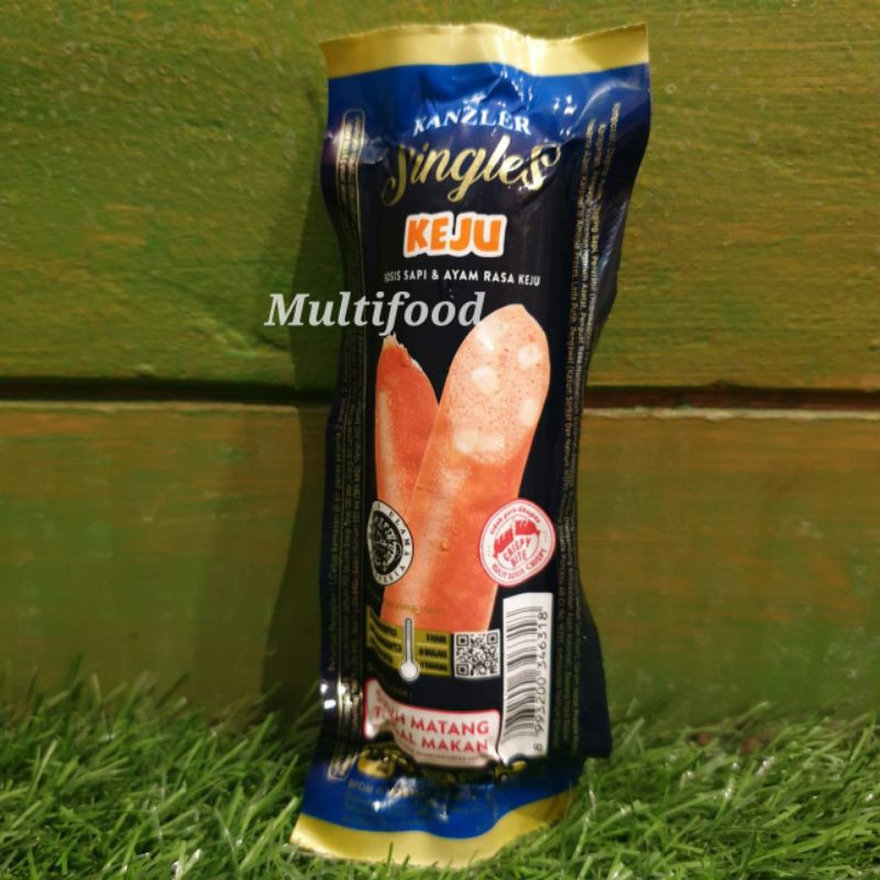 

Sosis kanzler single hot / original / keju / sosis kanzler premium