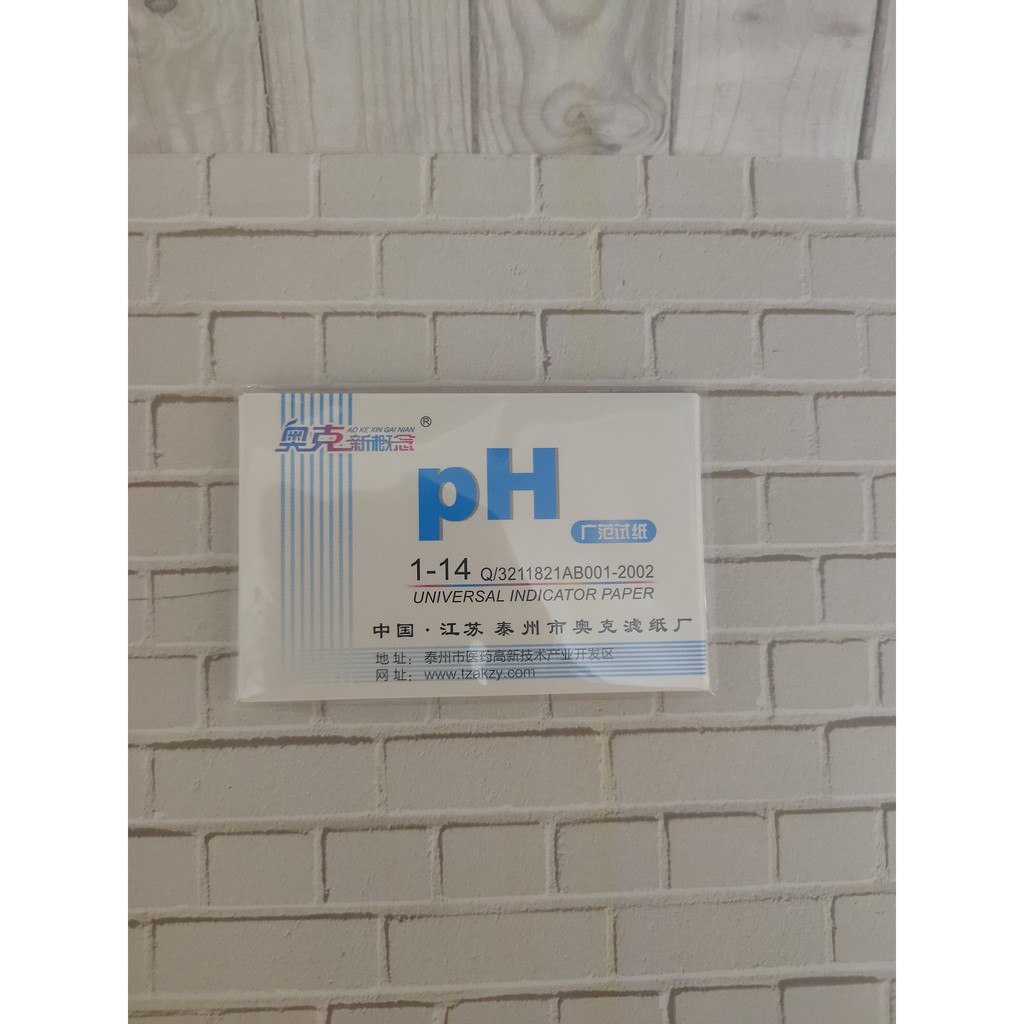 Kertas PH Meter - Alat Ukur Ph Air - Kertas Lakmus