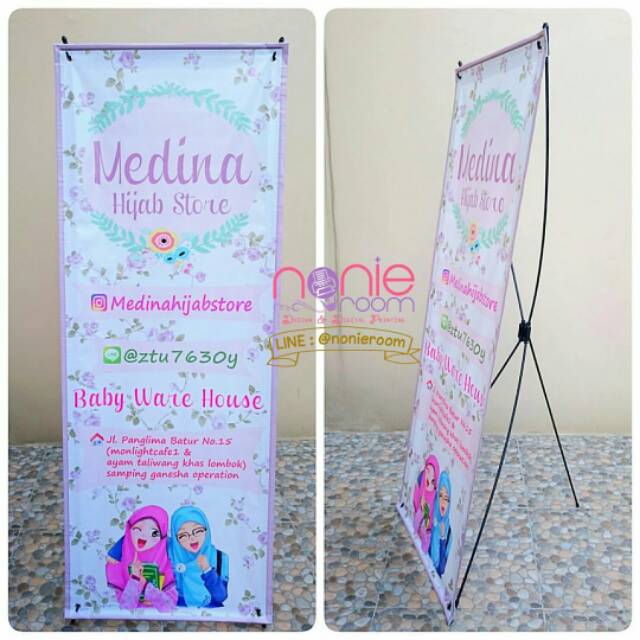 Contoh Desain Banner Baby Shop - desain spanduk kreatif