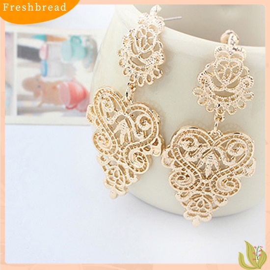 [Fresh] Anting Panjang Model Vintage Bohemia Hollow untuk Wanita