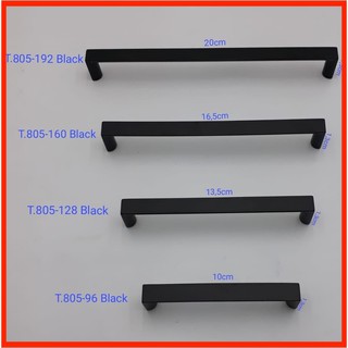 Tarikan 805 BLACK Handle  Hitam Laci Pintu  Lemari  