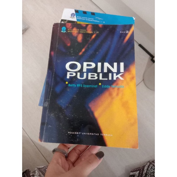 MODUL UT/BMP SKOM4321 OPINI PUBLIK SEMESTER 4