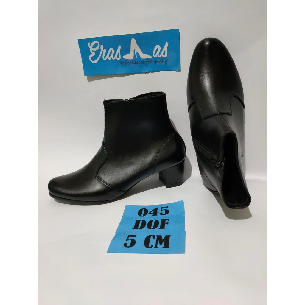 ERASMAS 045 3 cm Sepatu Kerja Wanita Sepatu Formal Wanita Sepatu Kantor Wanita Sepatu Boots Wanita