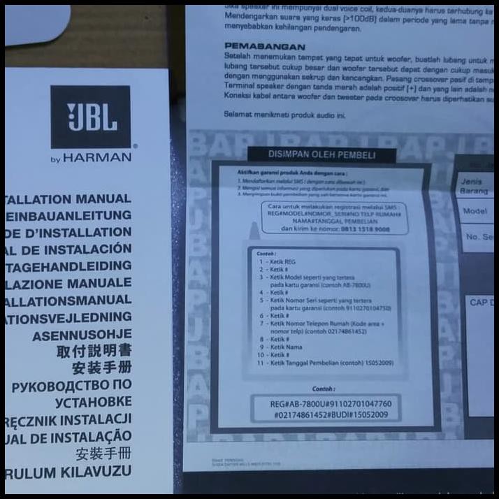 Promo Terbatas Speaker Jbl Coaxial 6,5" Speaker Jbl Gt7-6