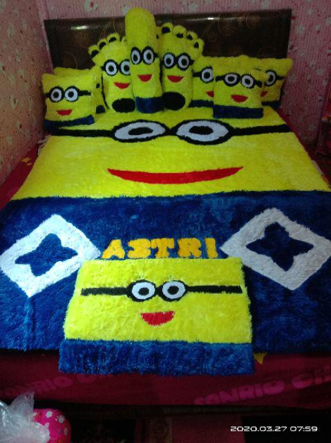 Karpet Karakter Minion Full Set (semua Motif Lengkap)