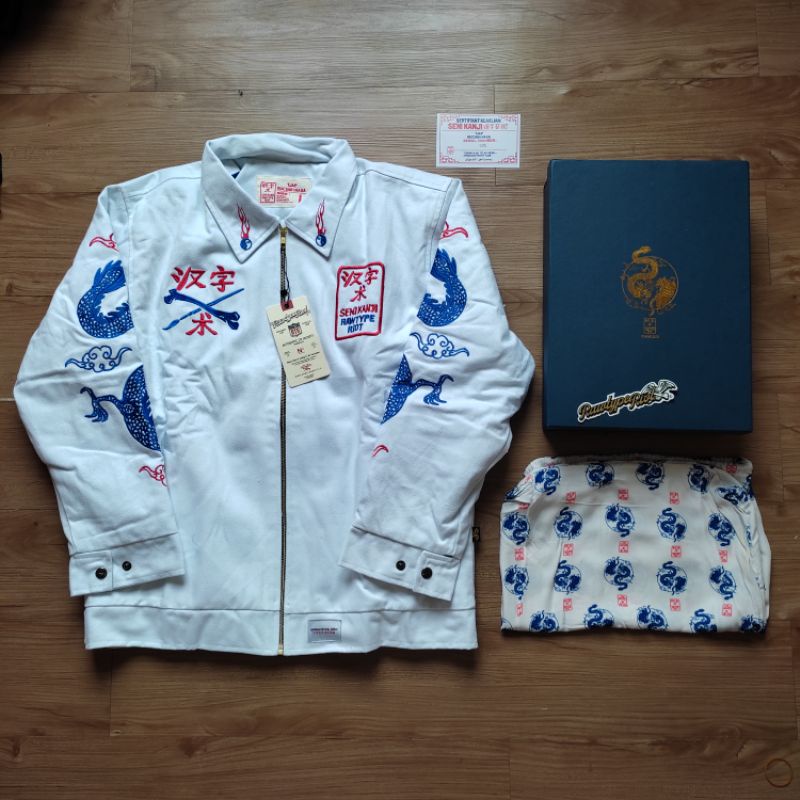 Rawtype Riot x Seni Kanji Jacket