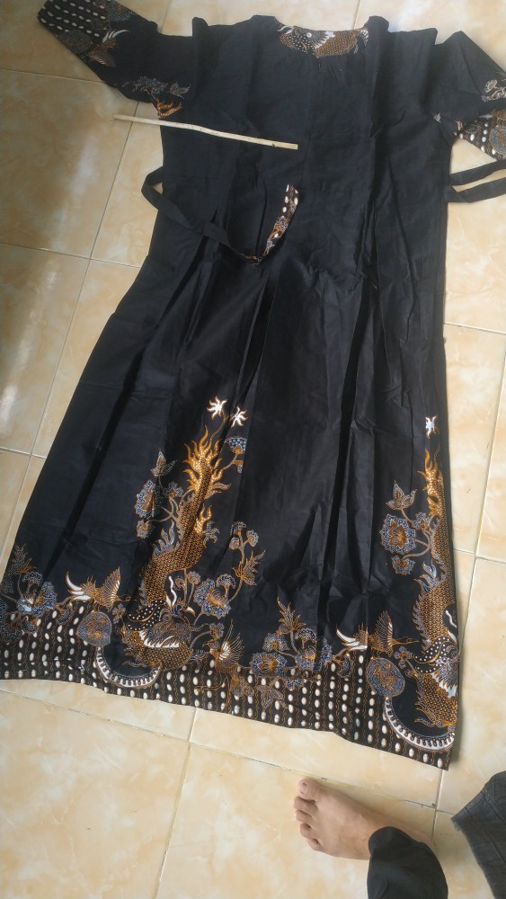 Wou Batik Couple Shofia Estetika Brokat - Couple Modern Batik Couple Sarimbit Brokat Kebaya