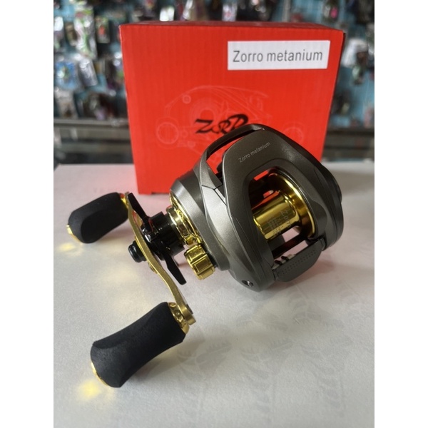 CUCI GUDANG Reel Zorro Metanium Drag Clicker Ratio 7.2:1