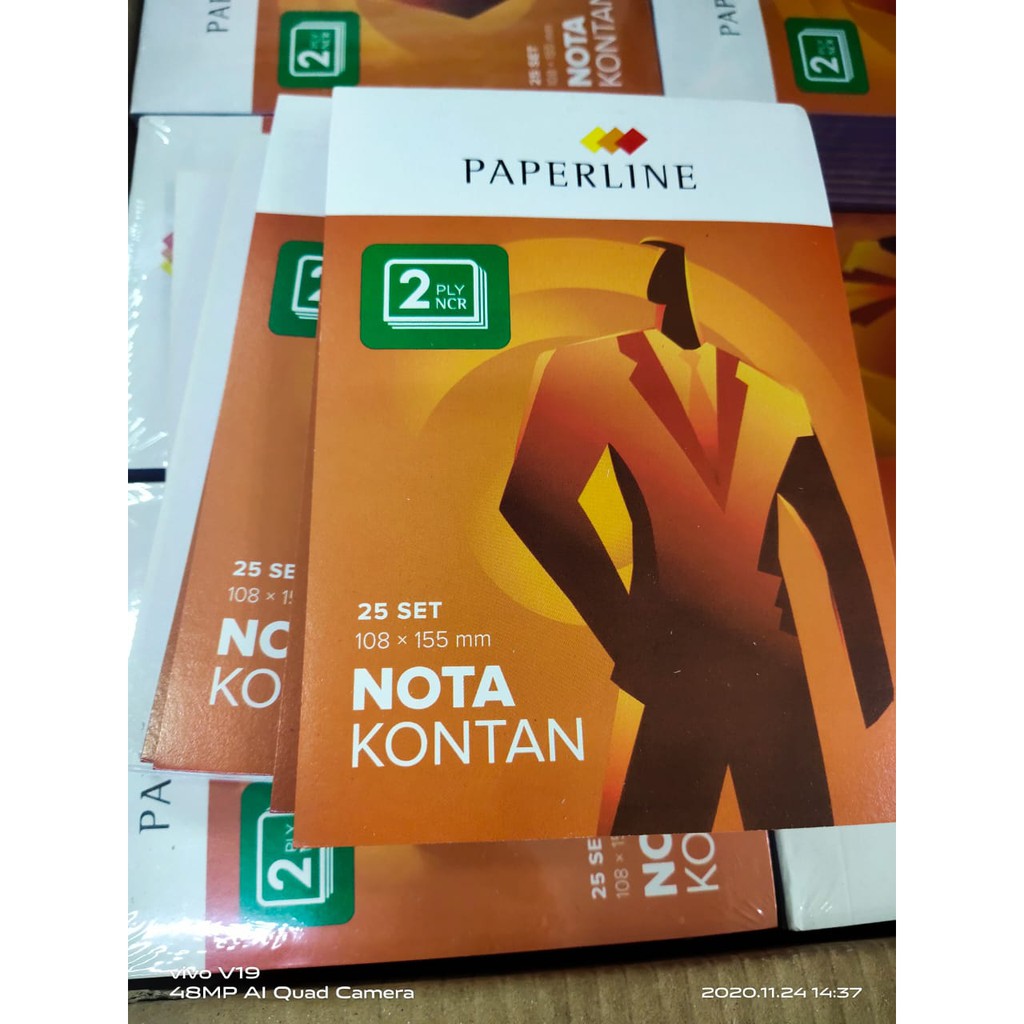 

PAPERLINE Nota kontan 2 ply kecil