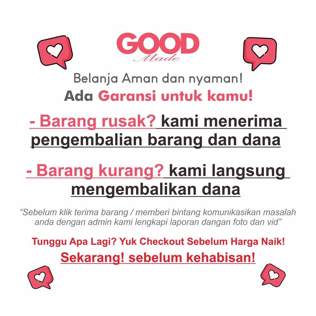 GOOD MADE - Kerudung Bergo Tali | Bargo Maryam | Khimar Instant | Diamon Khimar Premium Quality | COD