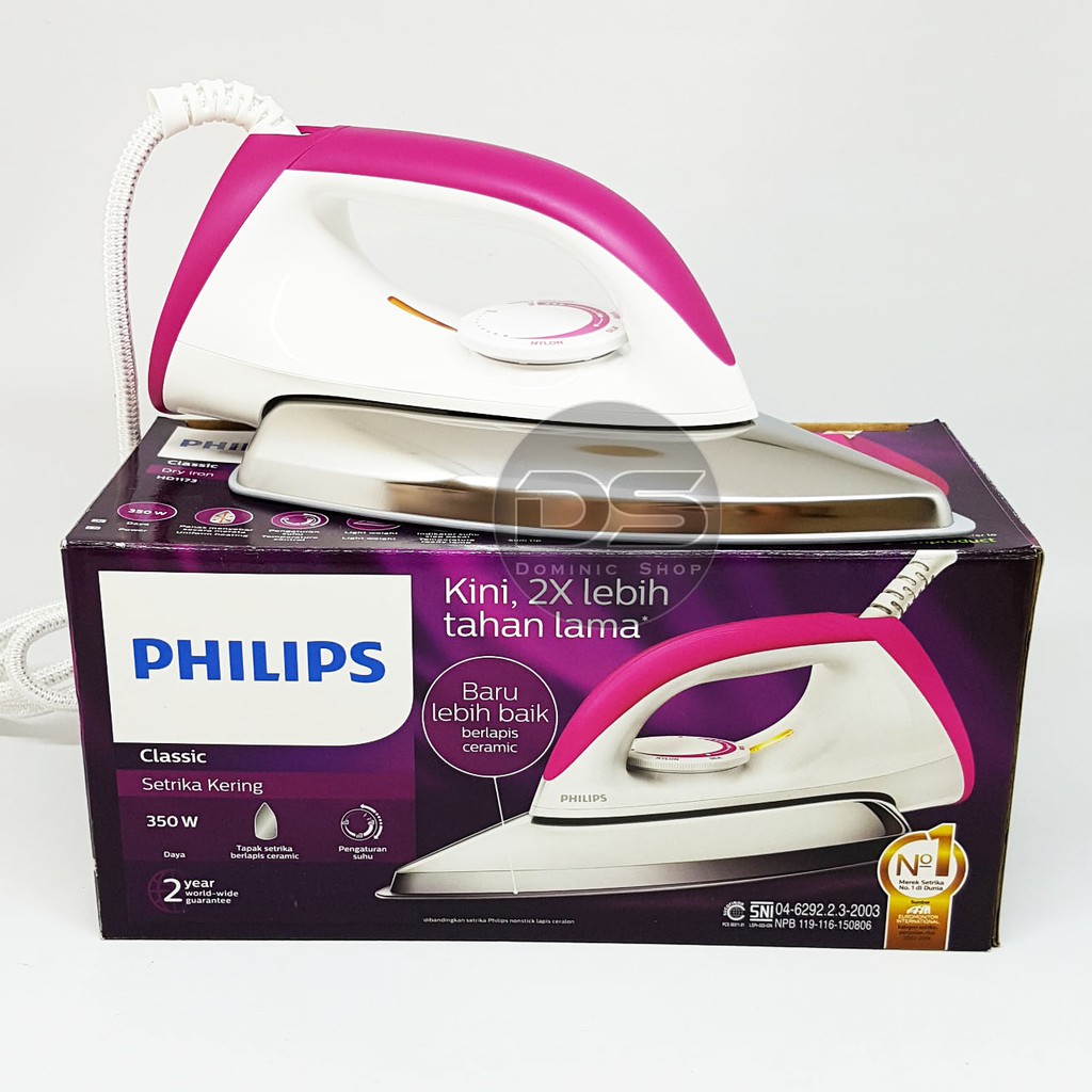 Setrika Philips HD-1173 / Setrika Philips Classic