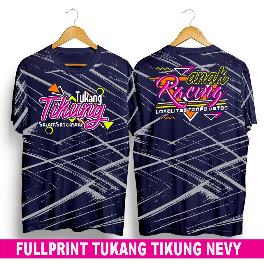 Baju kaos distro terbaru kekinian racing tukang tikung bukan racing hell pria wanita dewasa anak