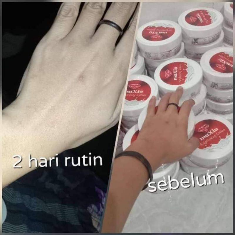 HENBODI Maxie Glow Ori/HB Maxie Glow Hasil Cepat Untuk Pemutih badan Aman mengatasi kulit belang dan