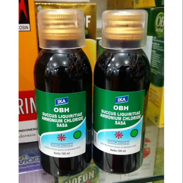 Obat Batuk Hitam OBH Ika 200ml ; 100ML/ Batuk berdahak