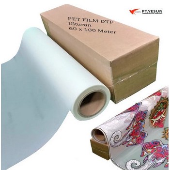 Pet Film DTF Roll Berkualitas (2 Roll)
