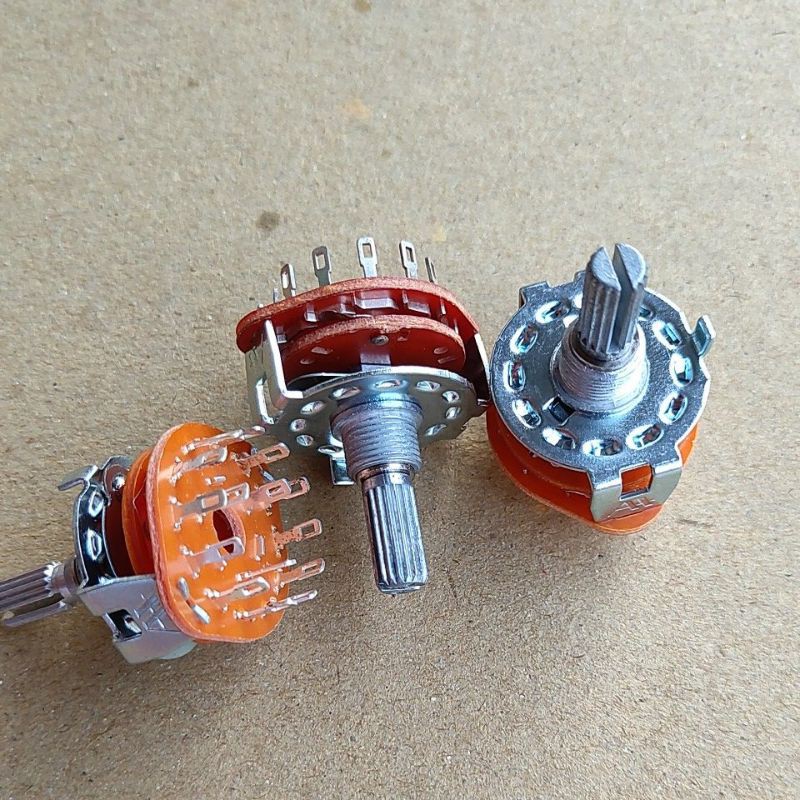 ROTARY SWITCH SAKLAR PUTAR ROTARI BACA KETERANGAN