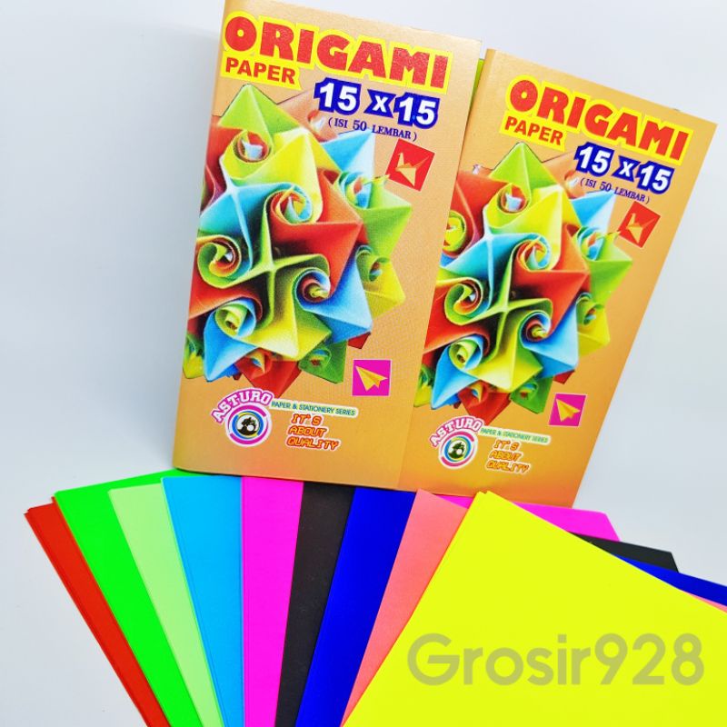 

Kertas Lipat / Origami Asturo 15 x 15 (50 lembar)